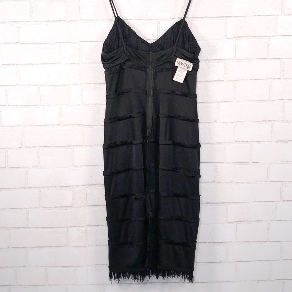 Vintage New Leaf Fringe Flapper Dress - Picture 15 of 16
